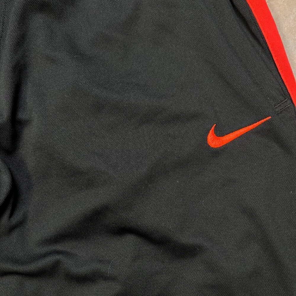 Nike Strike Tech Dri-Fit Small Men Training Pants Joggers Black Red Sports Athle - Picture 5 of 6